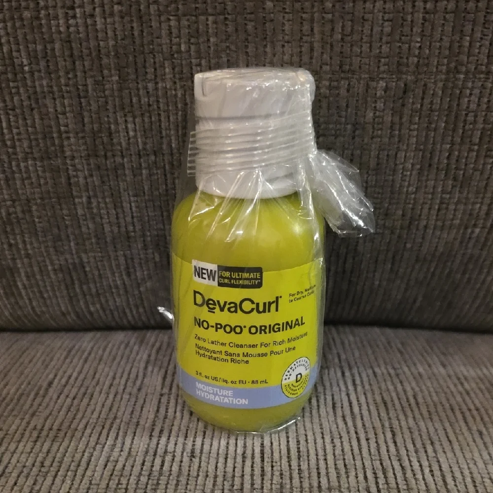 DevaCurl Hair Care Collection, 4 Piece Set In Clear Bag, Moisture Hydration, New